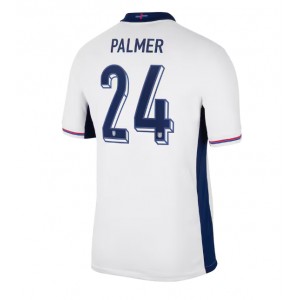 Fotbalové Dres Anglie Cole Palmer #24 Domácí Oblečení ME 2024 Krátký Rukáv